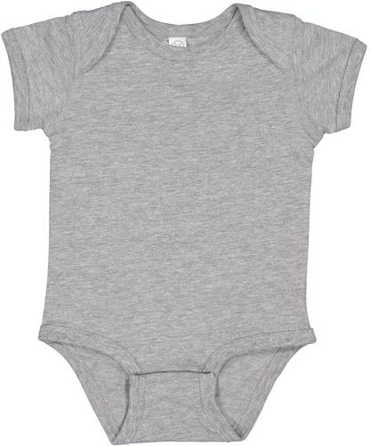 Infant Fine Jersey Bodysuit - Heather