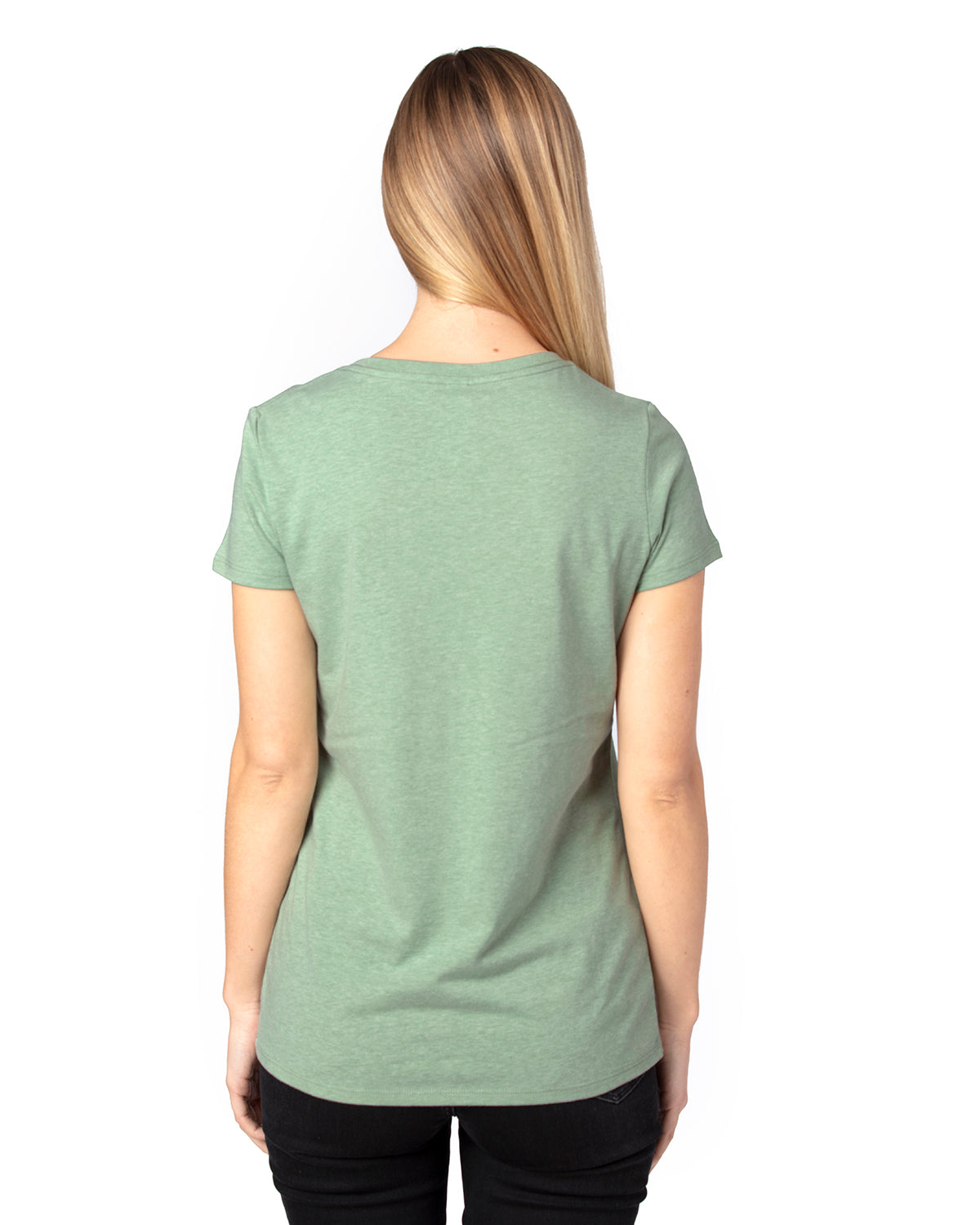 Women's Ultimate V-Neck T-Shirt - Army Heather