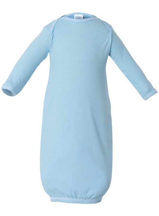 Infant Baby Rib Layette - Light Blue