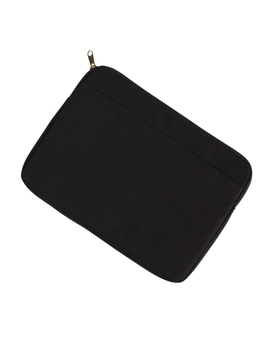 Canvas Laptop Sleeve - Black