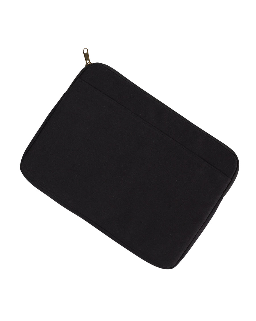 Canvas Laptop Sleeve - Black