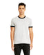 Next Level 3604 - Unisex Ringer T-Shirt - Heather Gray / Black