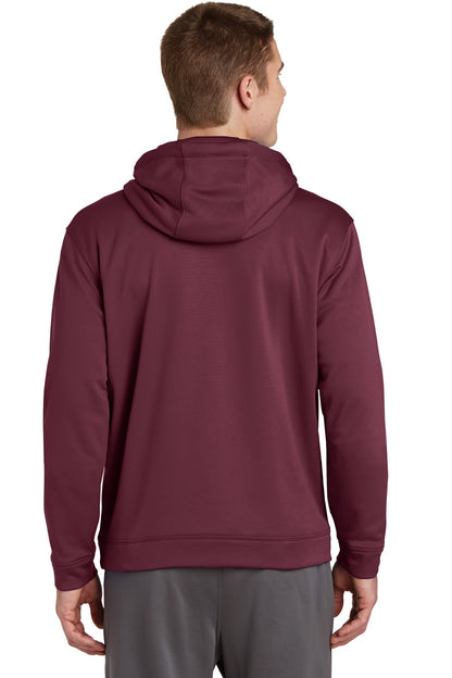 Sport-Wick Fleece Hooded Pullover - Maroon