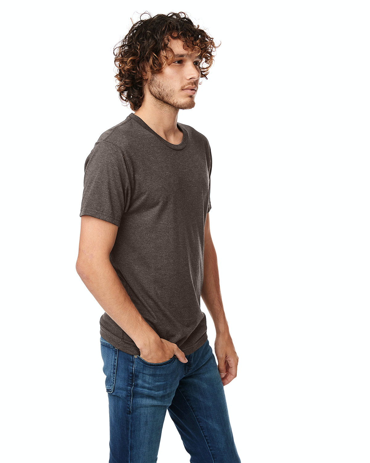 Unisex Triblend Crew - Macchiato