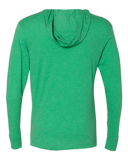 Unisex Triblend Long-Sleeve Hoodie - Envy