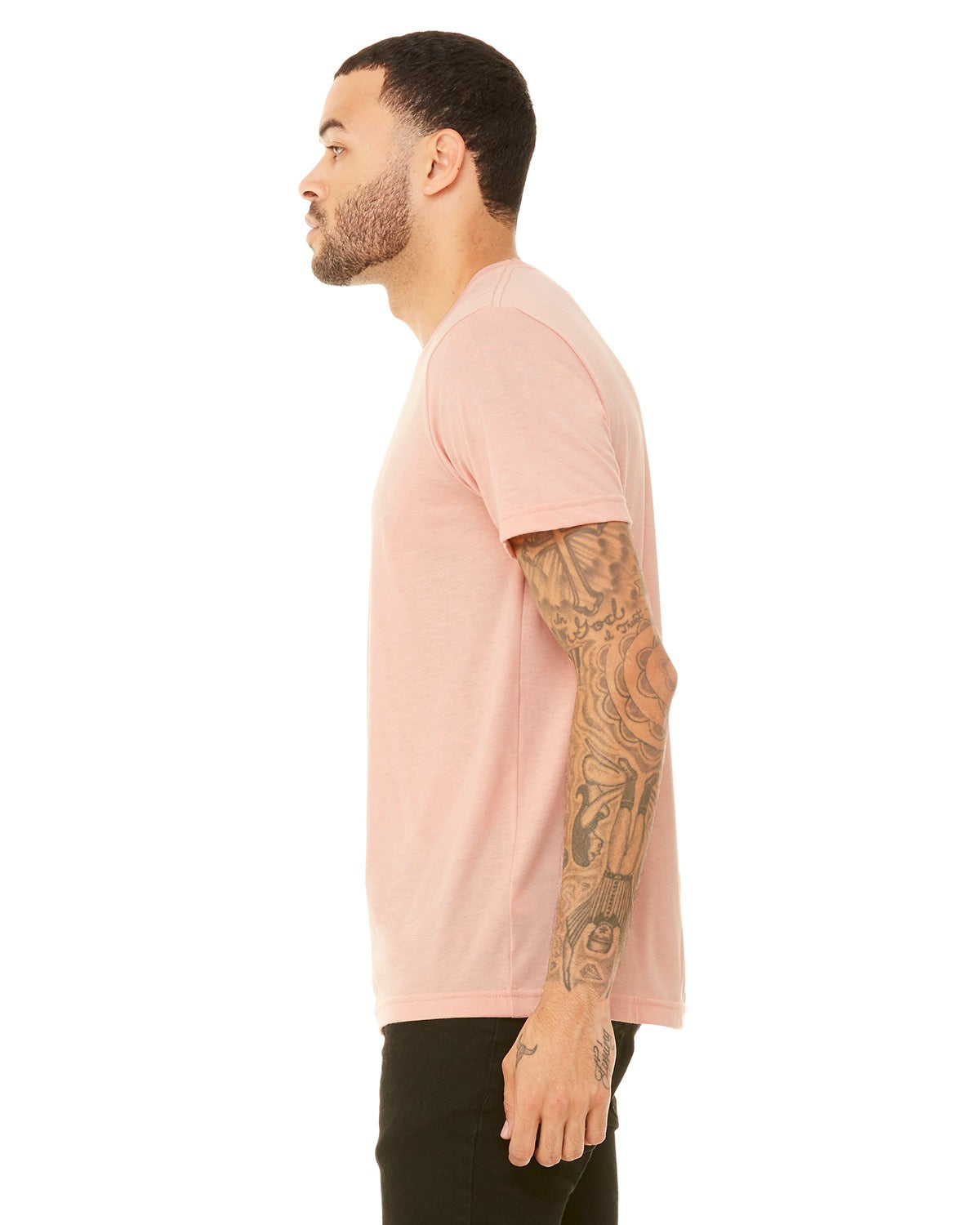 Unisex Triblend T-Shirt - Peach Triblend