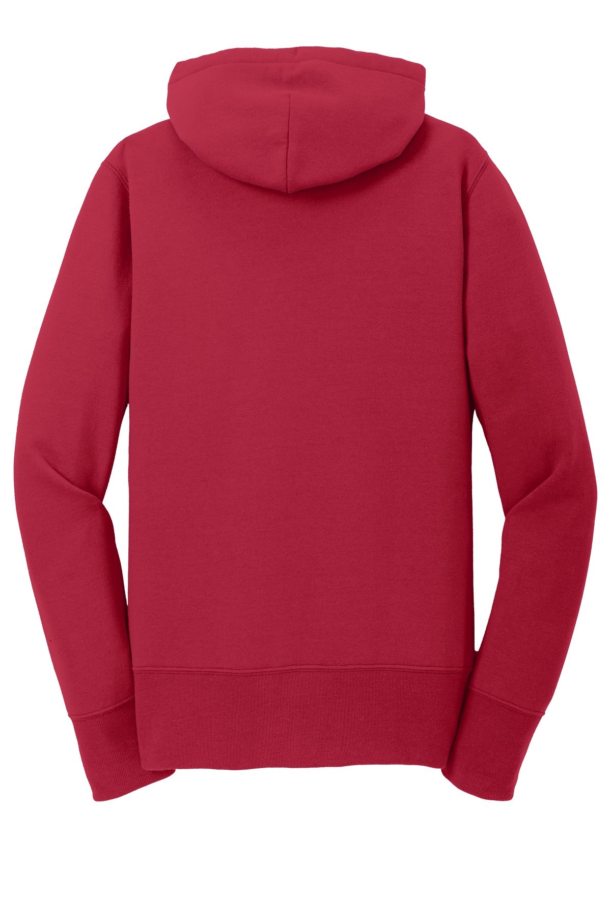 Women's Core Fleece Full-Zip Hoodie - Red