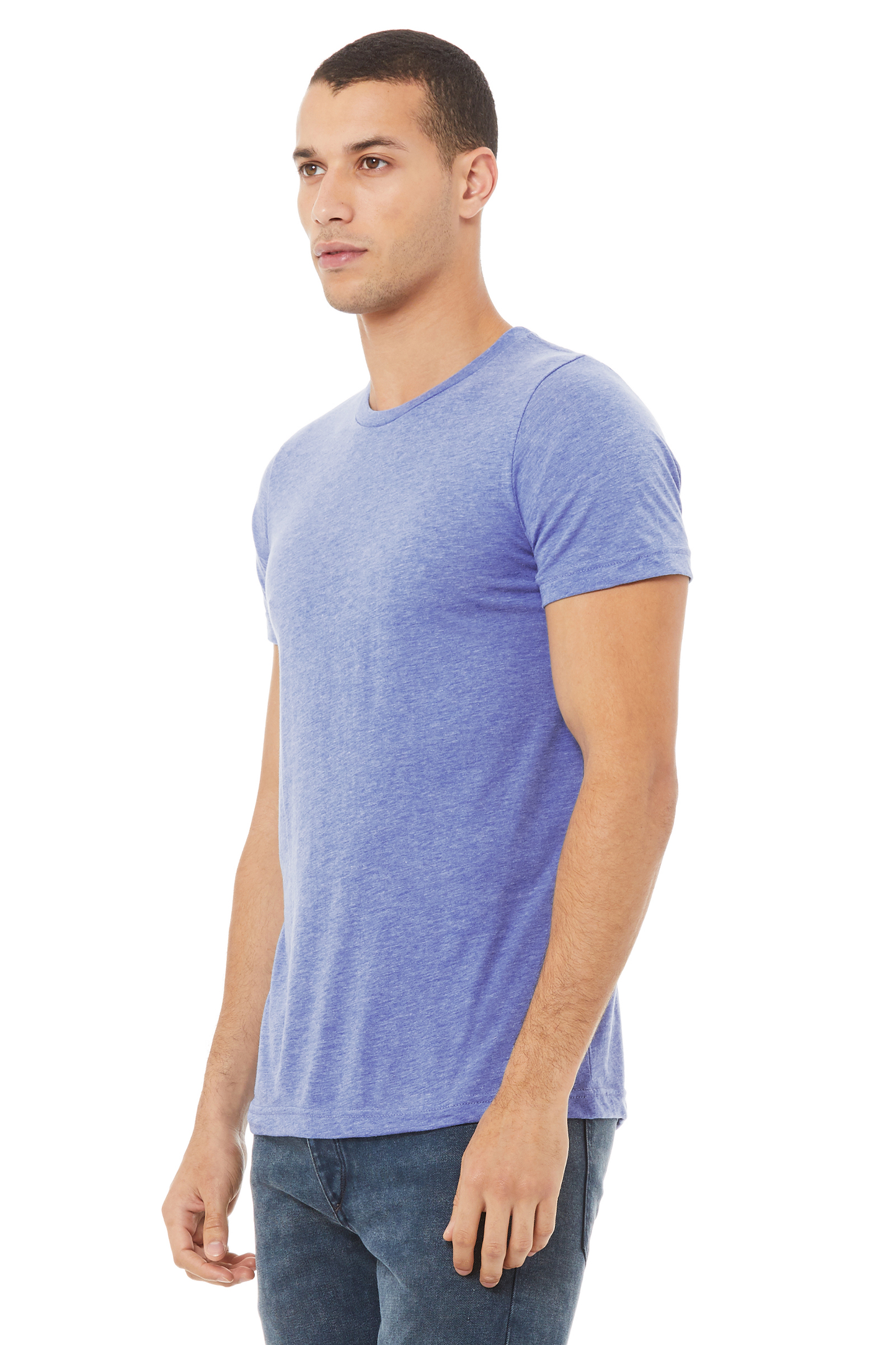 Unisex Triblend T-Shirt - Blue Triblend