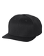 Flexfit 110F - Unisex Wool Blend Snapback Cap - Black