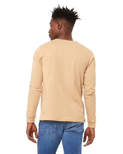 Unisex Jersey Long-Sleeve T-Shirt - Sand Dune