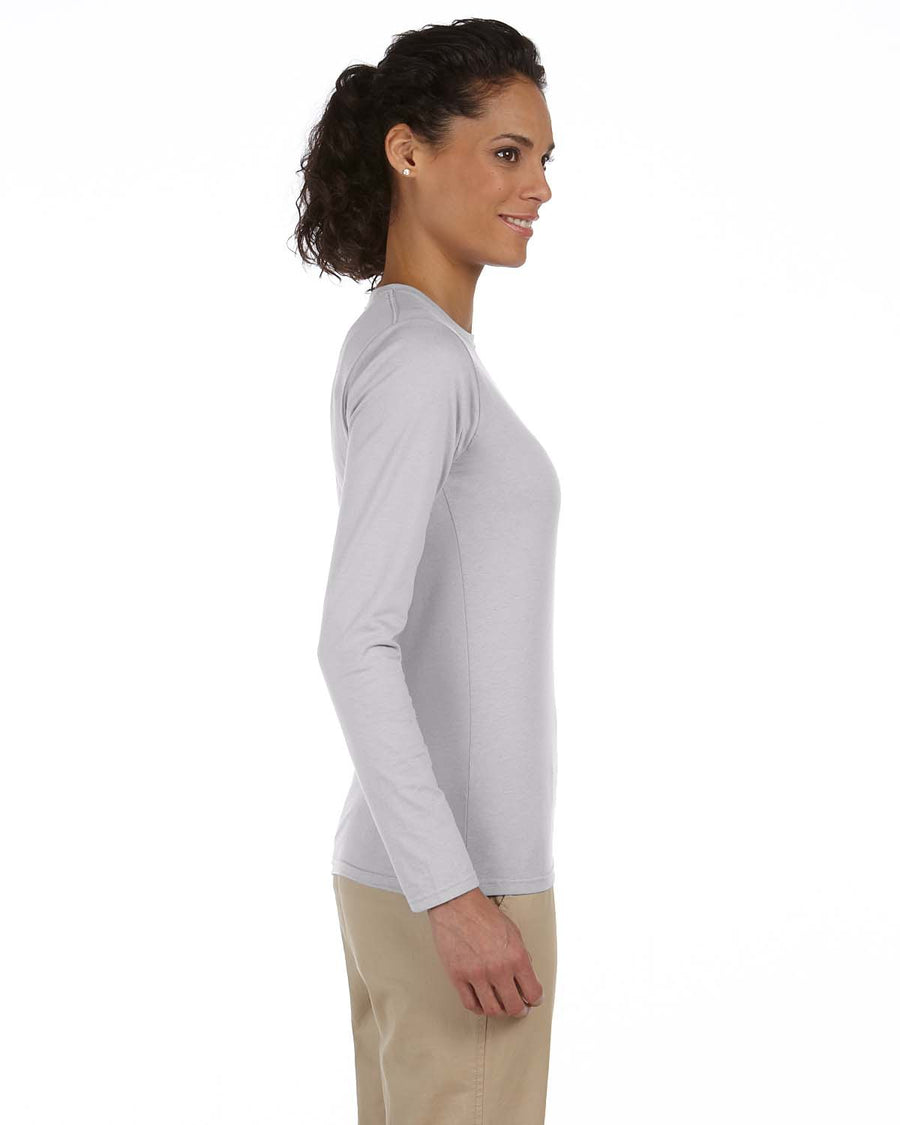 Women's Softstyle® Long-Sleeve T-Shirt - Sport Gray