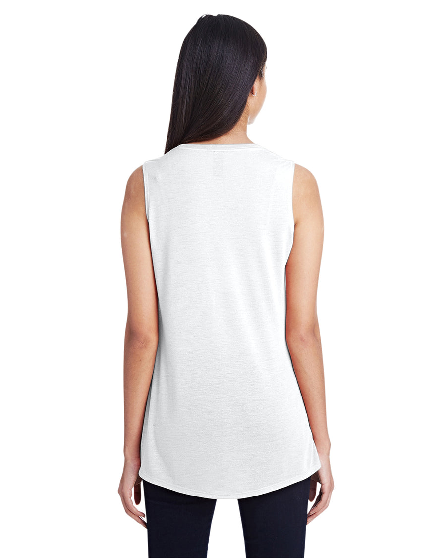 Women's Freedom Sleeveless T-Shirt - White