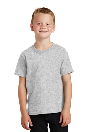 Youth Core Cotton Tee - Ash