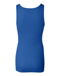 Women's Sheer Mini Rib Tank - True Royal