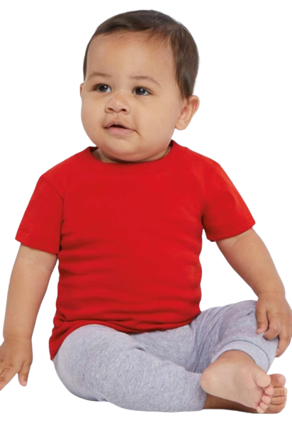 Infant Cotton Jersey T-Shirt - Red