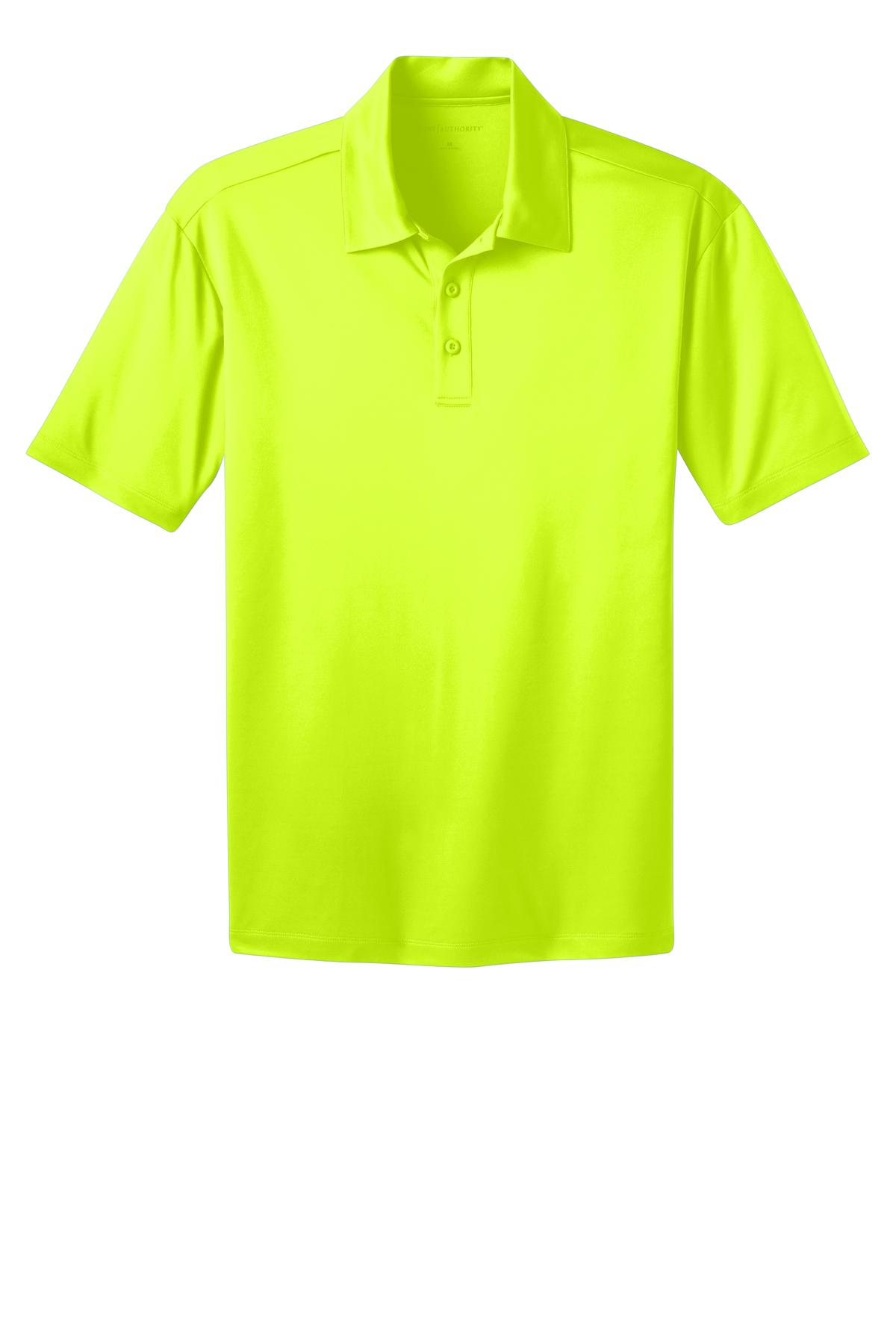 Unisex Silk Touch Performance Polo - Neon Yellow