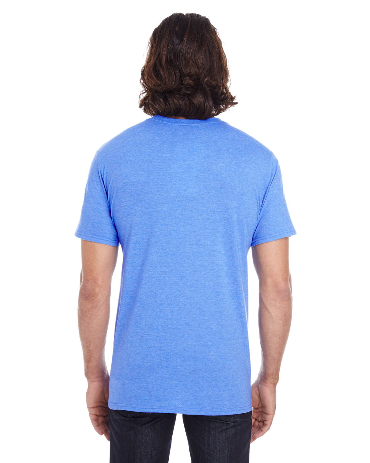 Lightweight Softstyle T-Shirt - Heather Royal Blue