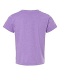BELLA + CANVAS 3001T Heather Team Purple — back