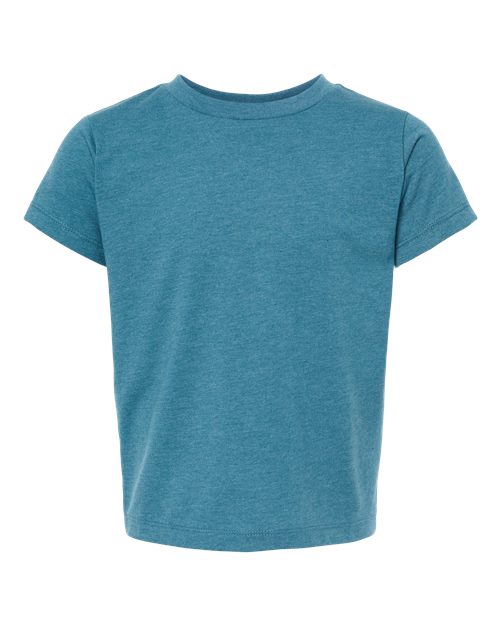 BELLA + CANVAS 3001T Heather Deep Teal — front