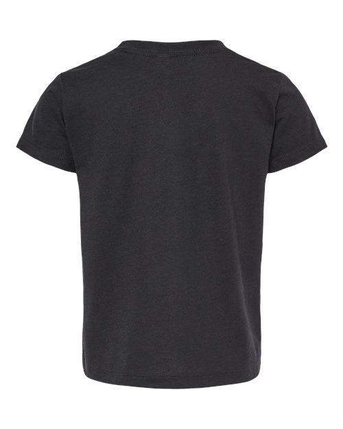 BELLA + CANVAS 3413T Solid Black Triblend — back