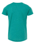 BELLA + CANVAS 3413Y Teal Triblend — back