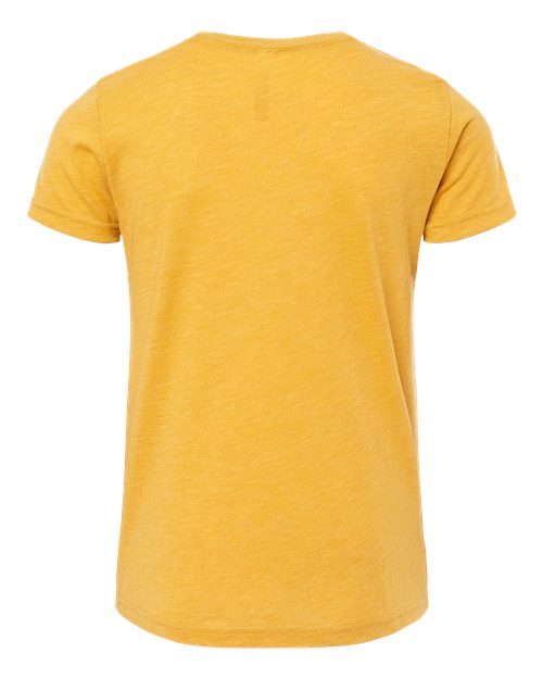 BELLA + CANVAS 3413Y Mustard Triblend — back