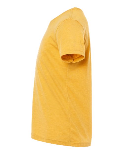 BELLA + CANVAS 3413Y Mustard Triblend — direct side