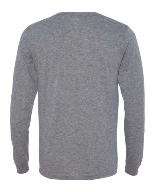 BELLA + CANVAS 3513 Grey Triblend — back
