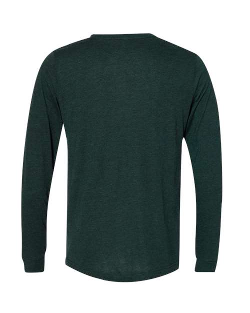 BELLA + CANVAS 3513 Emerald Triblend — back