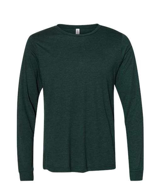 BELLA + CANVAS 3513 Emerald Triblend — front