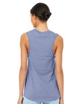 BELLA + CANVAS 6003 Lavender Blue — on model back