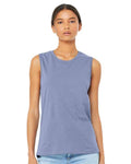 BELLA + CANVAS 6003 Lavender Blue — on model front
