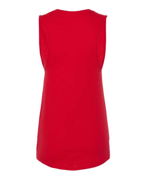BELLA + CANVAS 6003 Red — back
