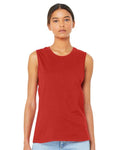 BELLA + CANVAS 6003 Red — on model front