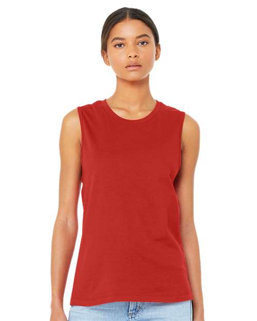 BELLA + CANVAS 6003 Red — on model front