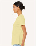BELLA + CANVAS 6400CVC Heather French Vanilla — on model side