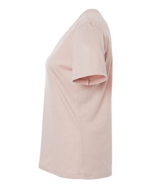 BELLA + CANVAS 6400CVC Heather Pink Gravel — direct side