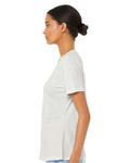 BELLA + CANVAS 6405 Vintage White — on model side