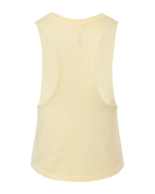 BELLA + CANVAS 6682 Heather French Vanilla — back