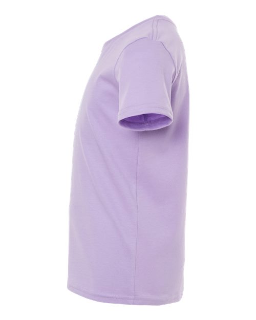 BELLA + CANVAS 3001Y Dark Lavender — direct side