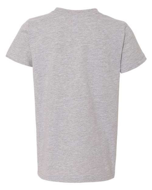 BELLA + CANVAS 3001YCVC Athletic Heather — back