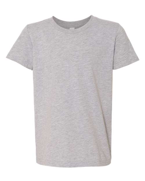 BELLA + CANVAS 3001YCVC Athletic Heather — front