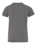 BELLA + CANVAS 3001YCVC Deep Heather — back