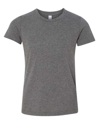 BELLA + CANVAS 3001YCVC Deep Heather — front