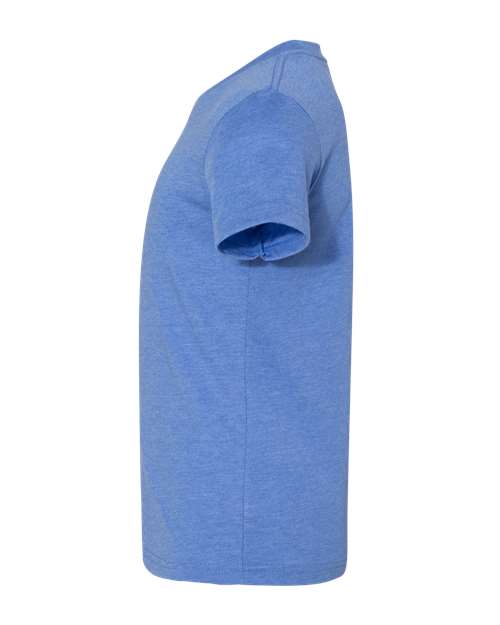 BELLA + CANVAS 3001YCVC Heather Columbia Blue — direct side