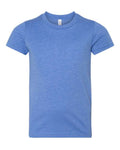 BELLA + CANVAS 3001YCVC Heather Columbia Blue — front
