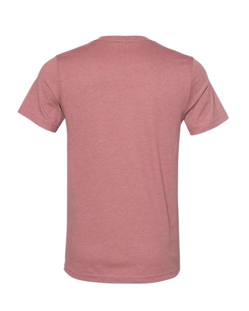 BELLA + CANVAS 3001YCVC Heather Mauve — back