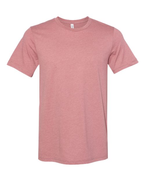 BELLA + CANVAS 3001YCVC Heather Mauve — front