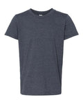 BELLA + CANVAS 3001YCVC Heather Navy — front