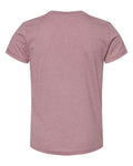 BELLA + CANVAS 3001YCVC Heather Orchid — back